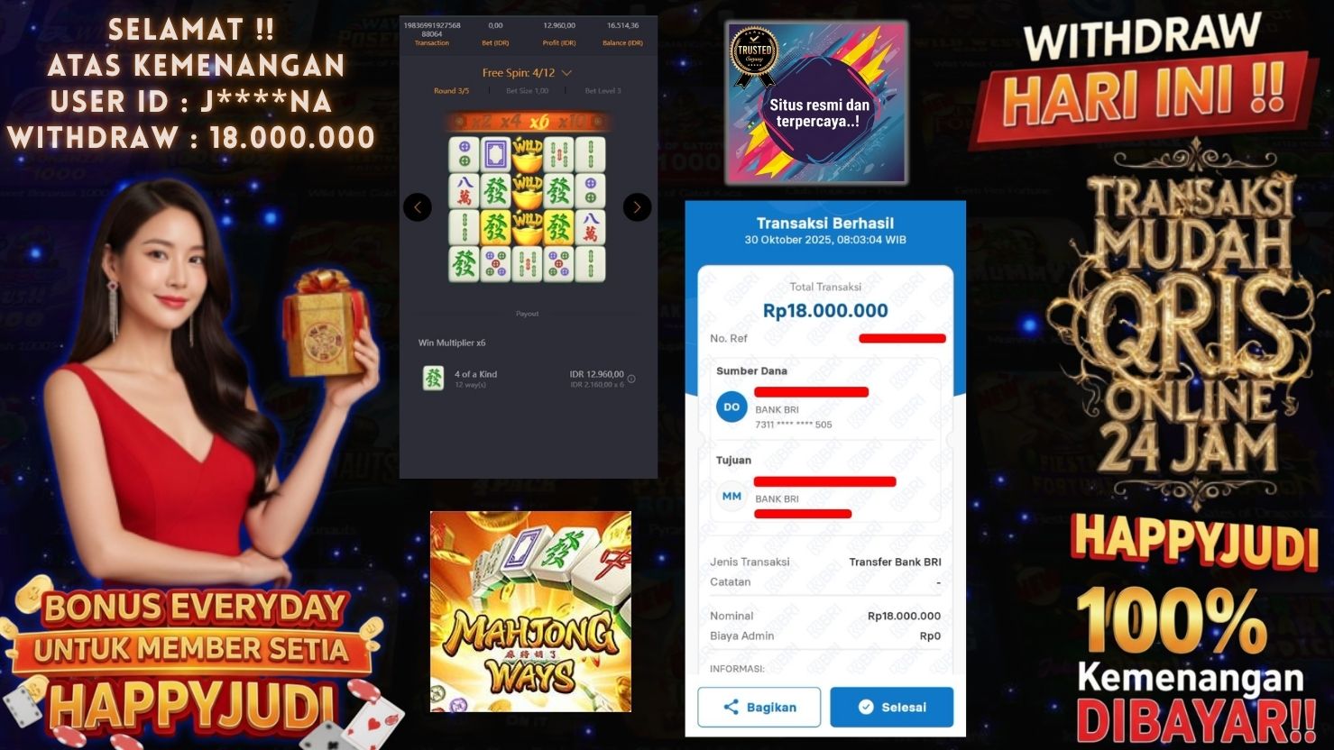 HAPPYJUDI JACKPOT SLOT MAHJONG WAYS